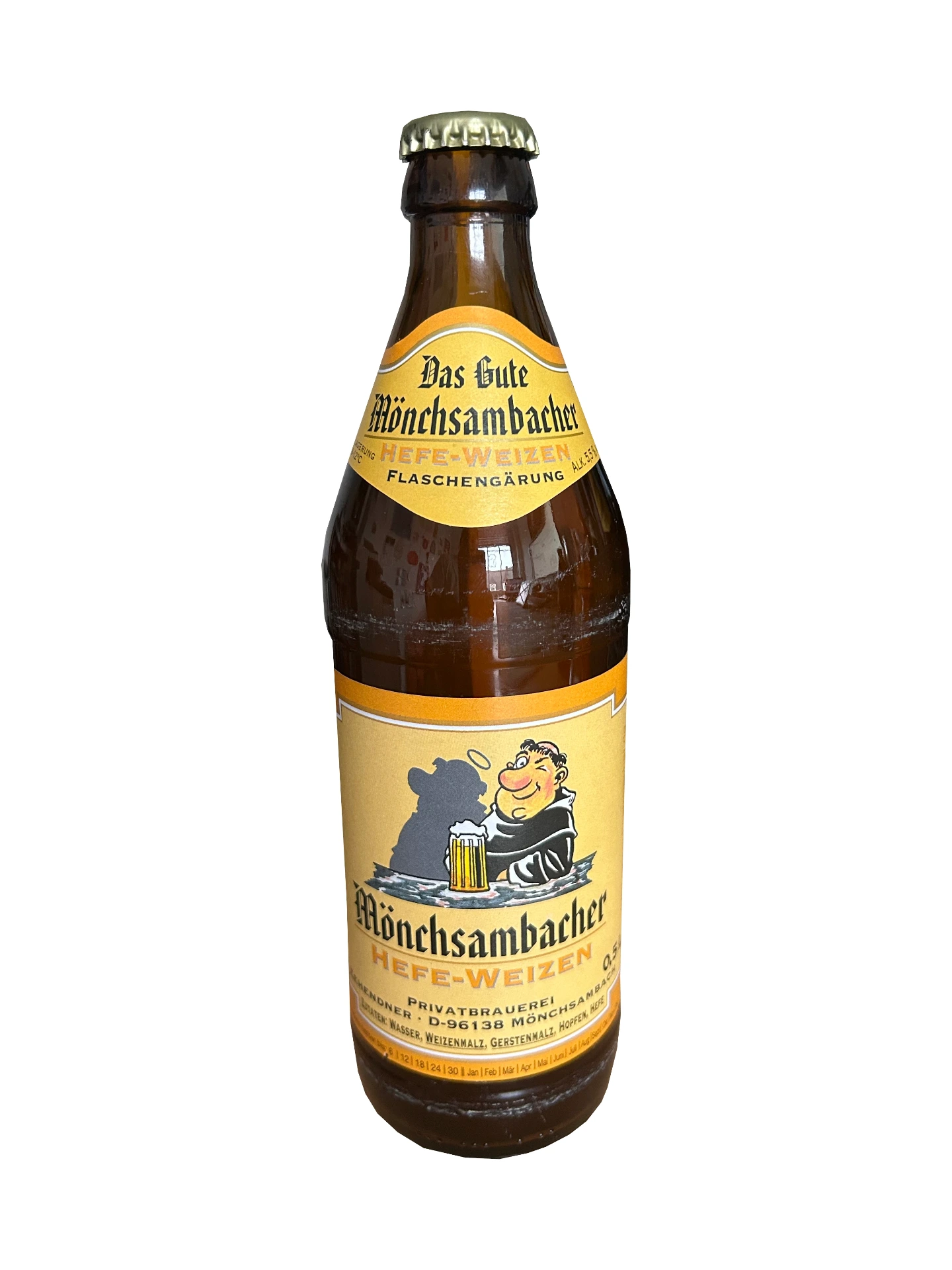 Mönchsambacher | Hefe Weizen | 0,5L