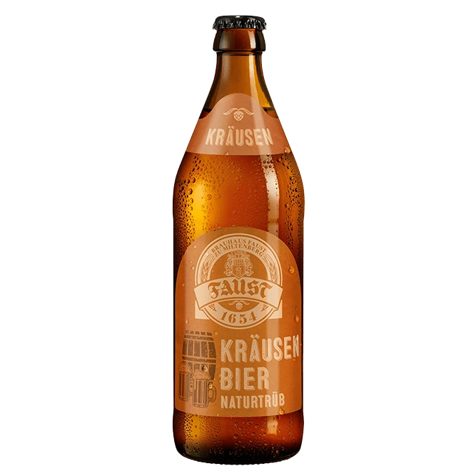 Faust | Kräusen Bier (naturtrüb) | 0,5L
