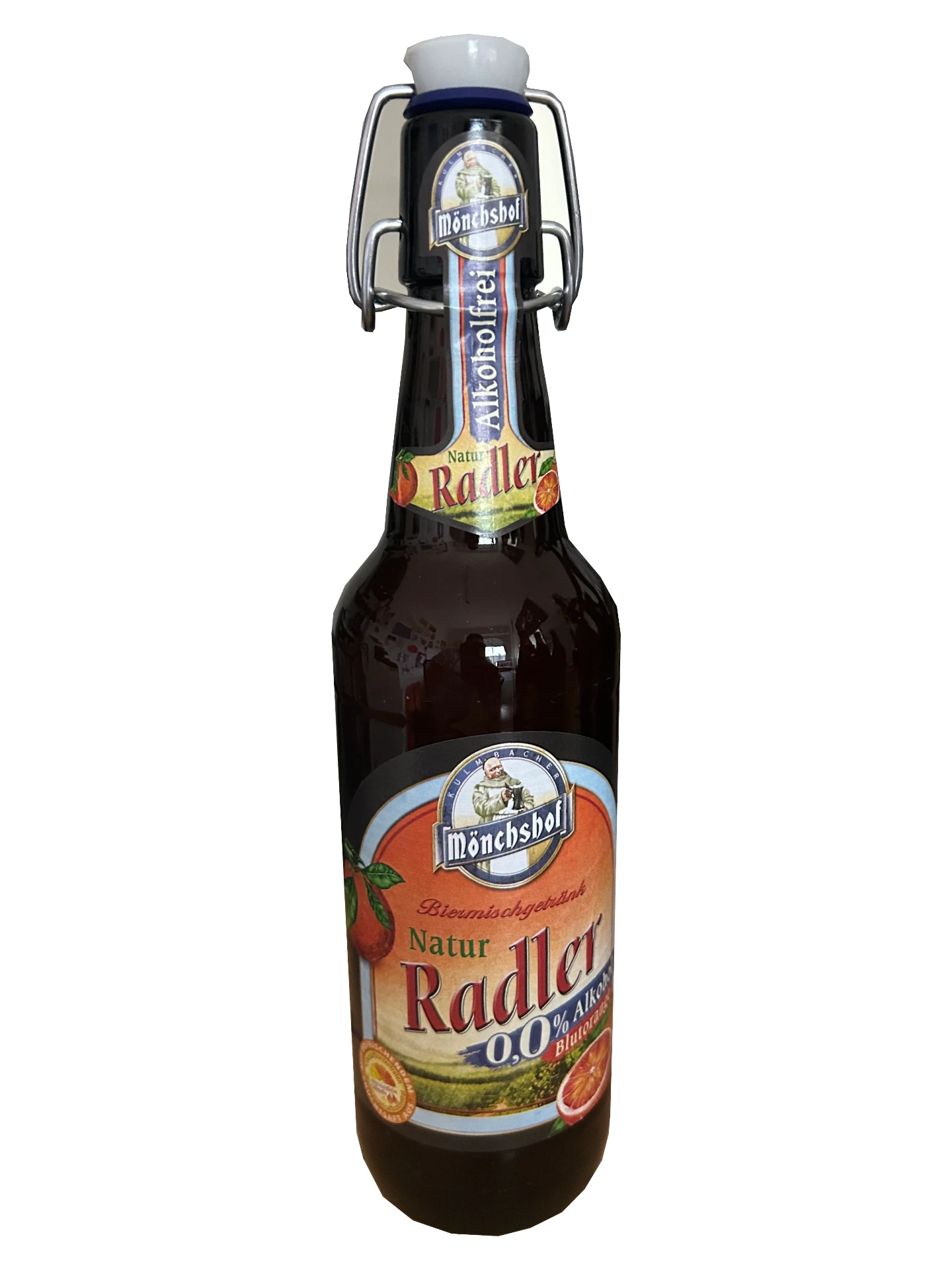 Mönchshof | Naturradler (Blutorange) | Alkoholfrei 0.0 % | 0,5L