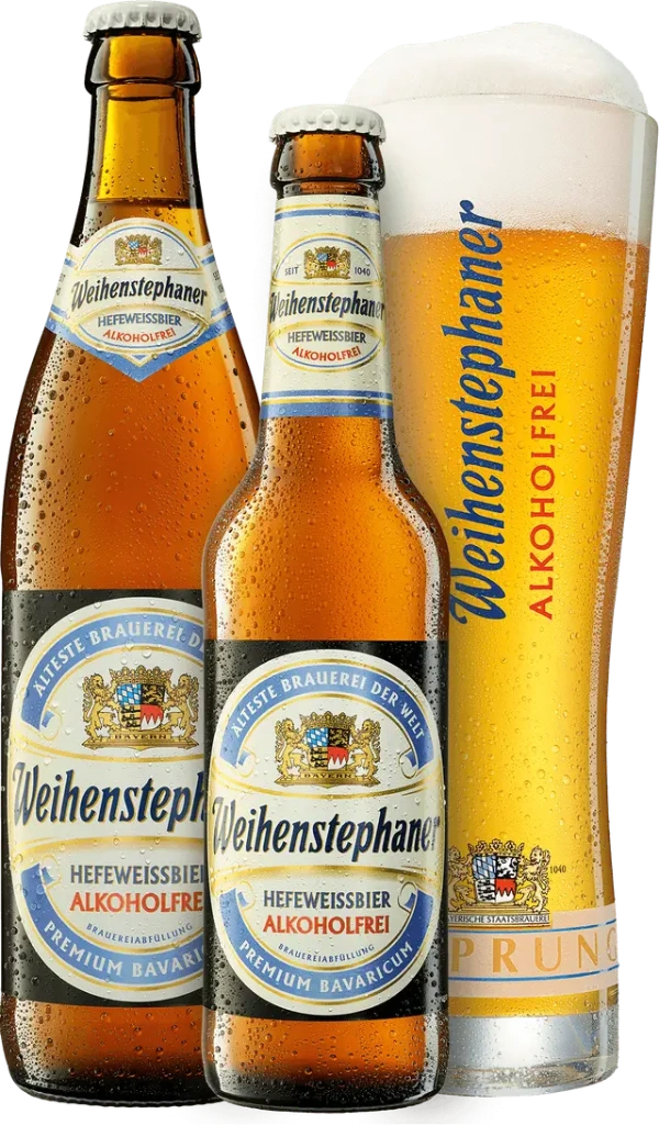 Weihenstephaner Weizenbierglas Alkoholfrei