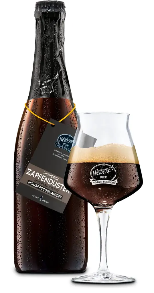 Weiherer Zapfenduster/Imperial Stout holzfassgelagert 0,75L