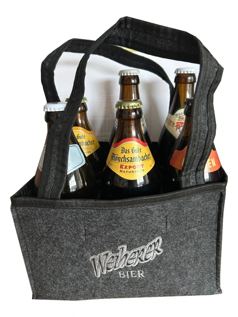 Filzträger I Herrenhandtasche I  6er