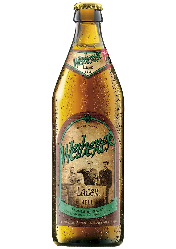 Weiherer Lager hell 0,5l